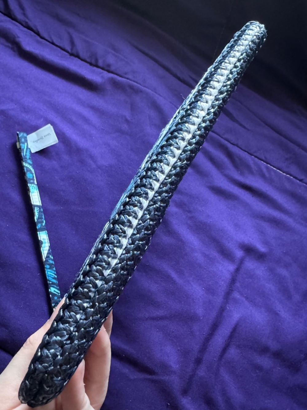 Vera Bradley Sailboat Straw Beach Wristlet Clutch NWT - Picture 6 of 12